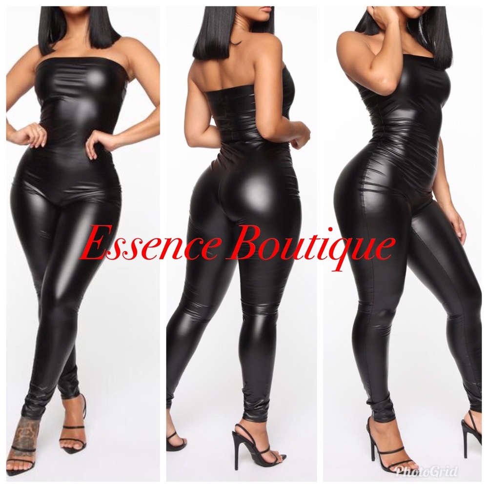 Plus size latex jumper